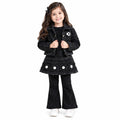 IMPORTED BLACK FLORAL 3-PIECE SET