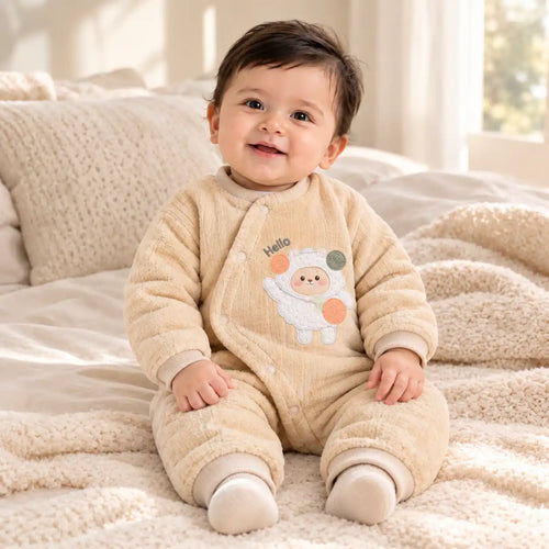 COZY SHEEP BABY ROMPER