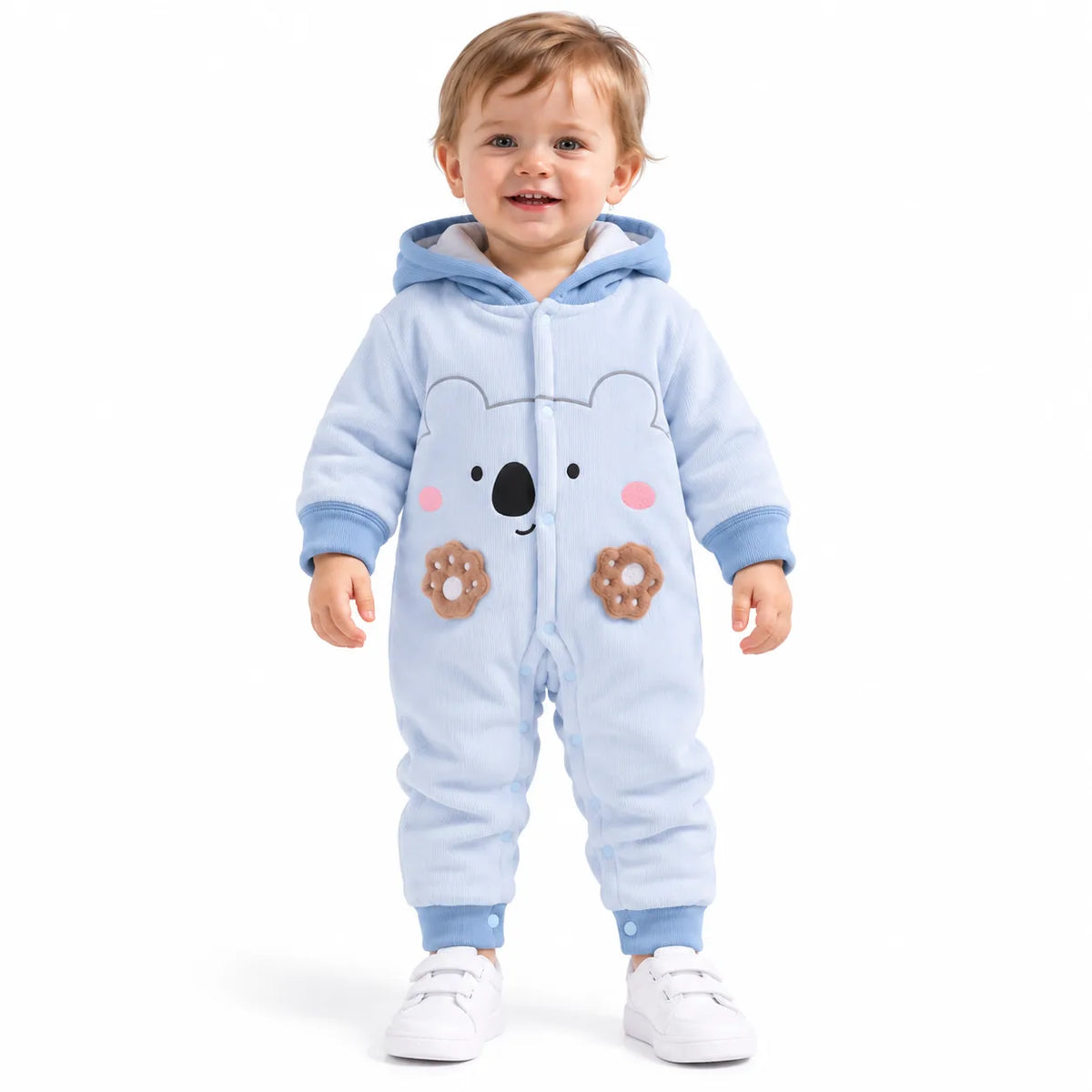 PREMIUM QUALITY TEDDY BEAR COZY ROMPER