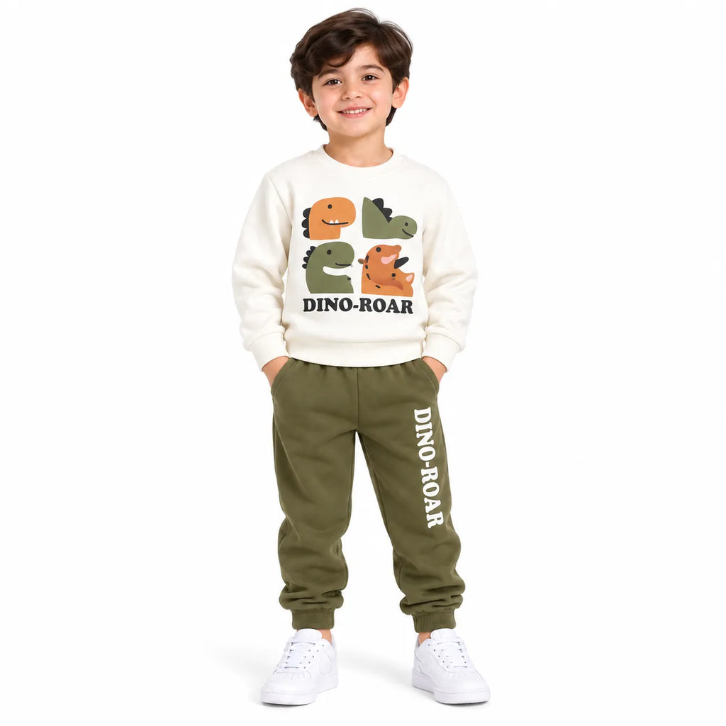 DINO ROAR WINTER SWEATSUIT