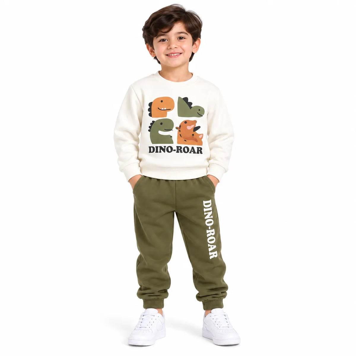DINO ROAR WINTER SWEATSUIT