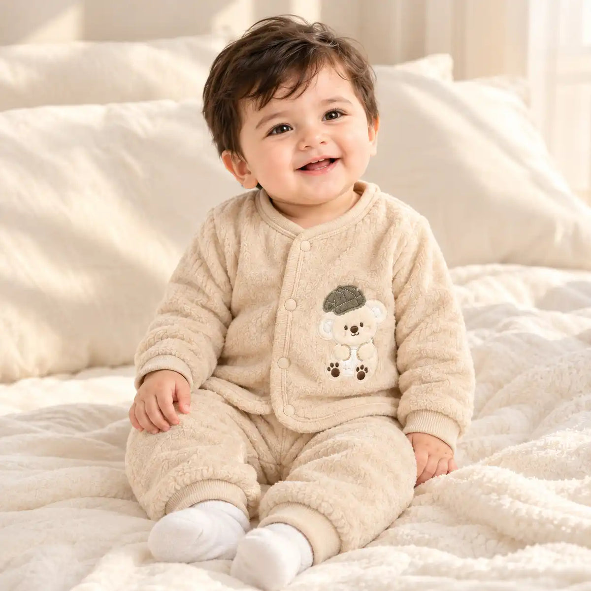 Imported Little Bear Winter Cozy Set
