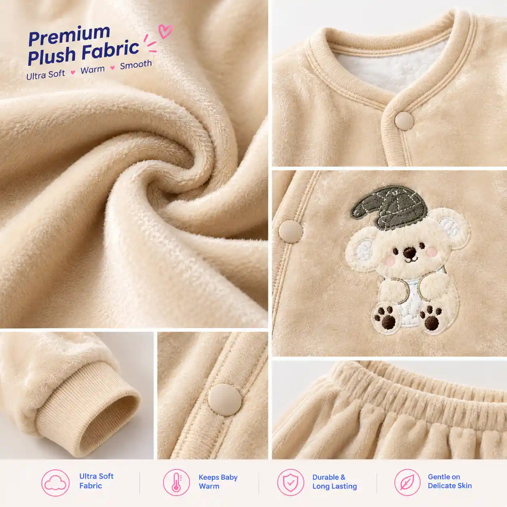 Imported Little Bear Winter Cozy Set