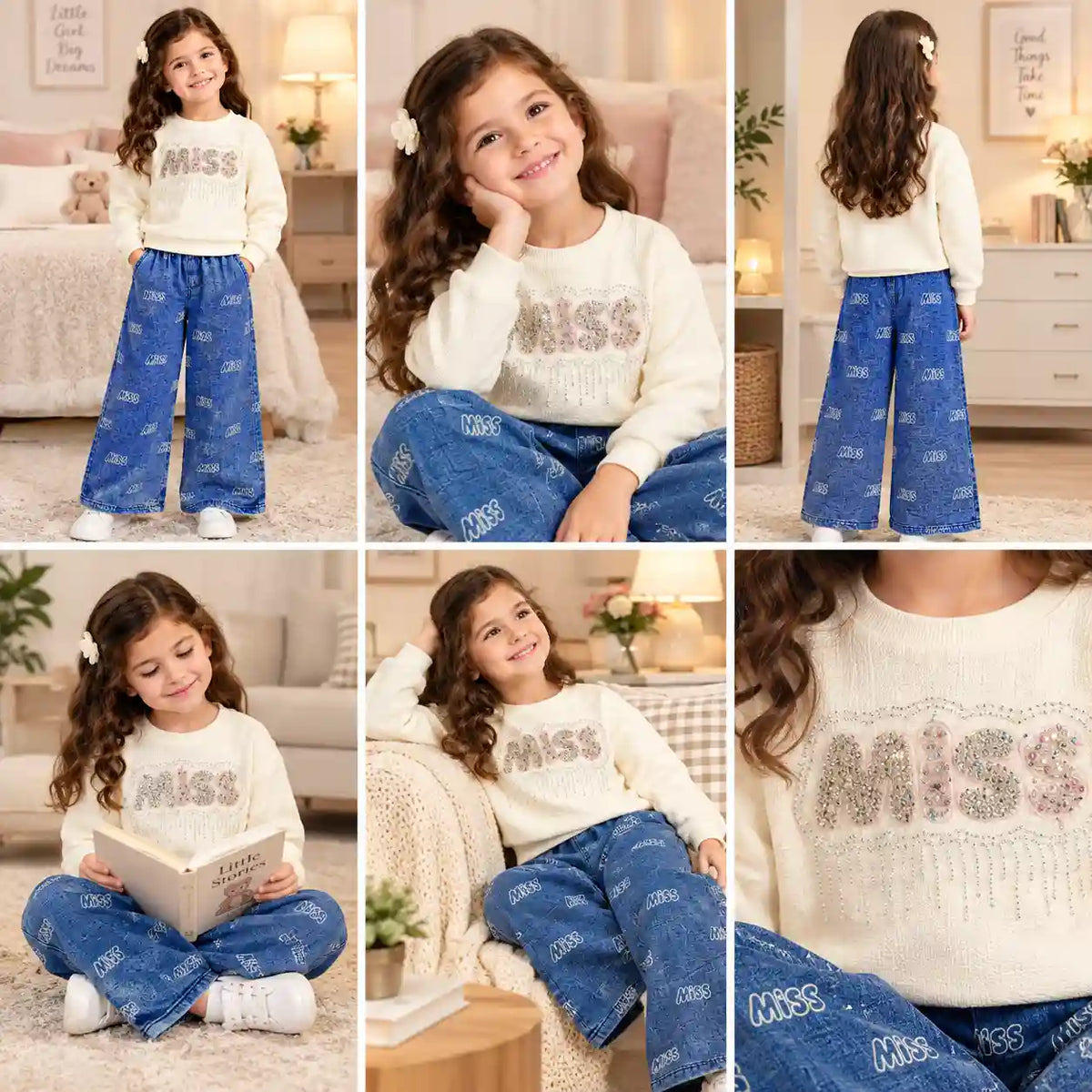 Little Miss Denim Set
