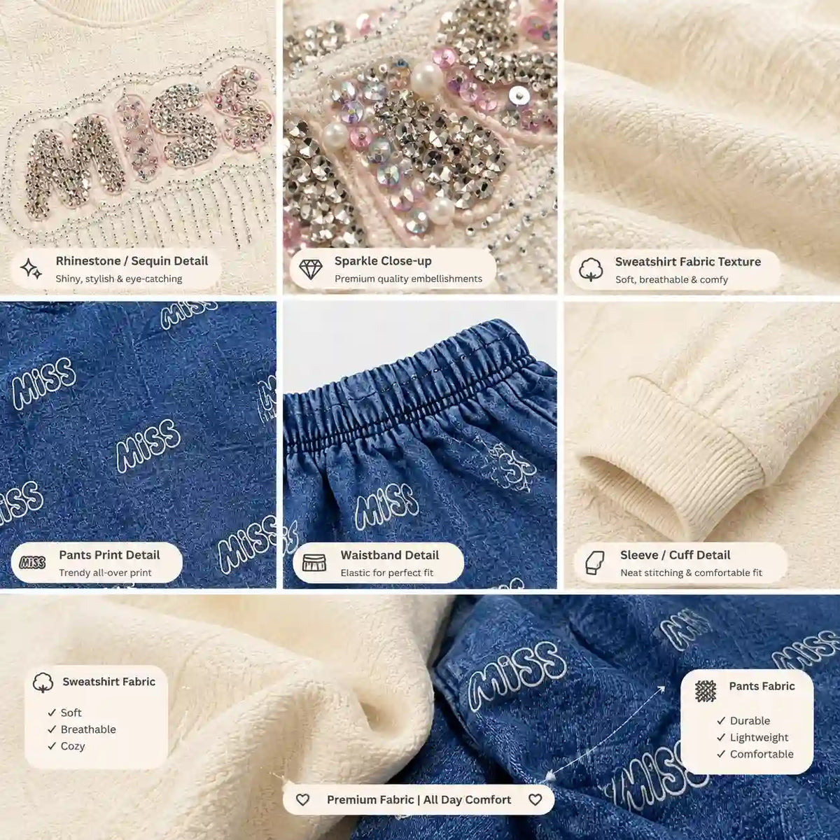 Little Miss Denim Set