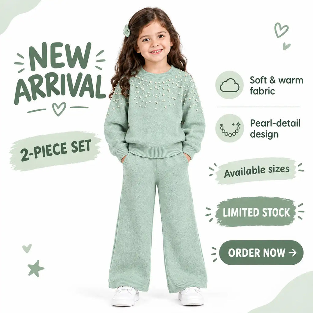 PEARL SPRINKLE KNIT SET