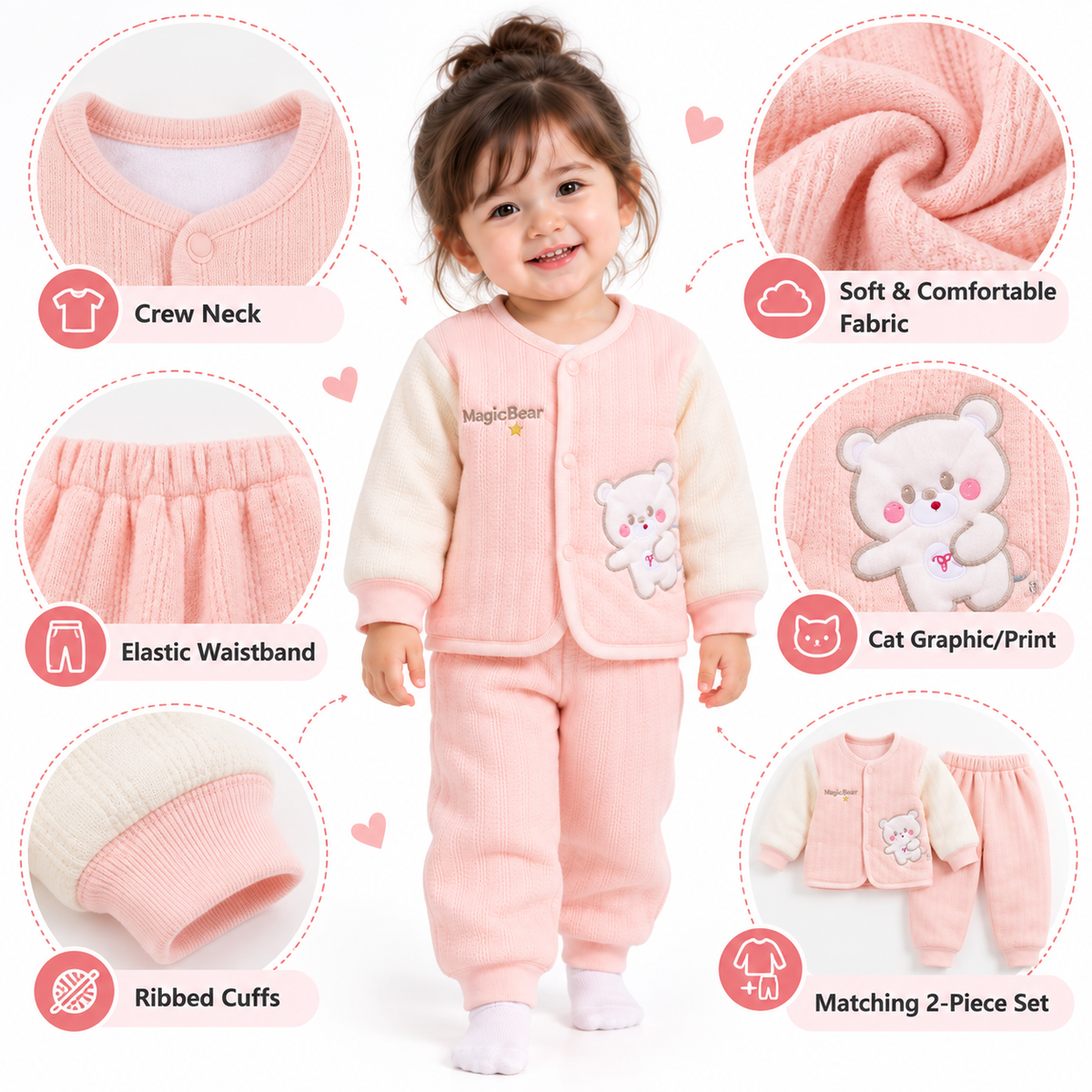 PREMIUM SOFT TEDDY SET