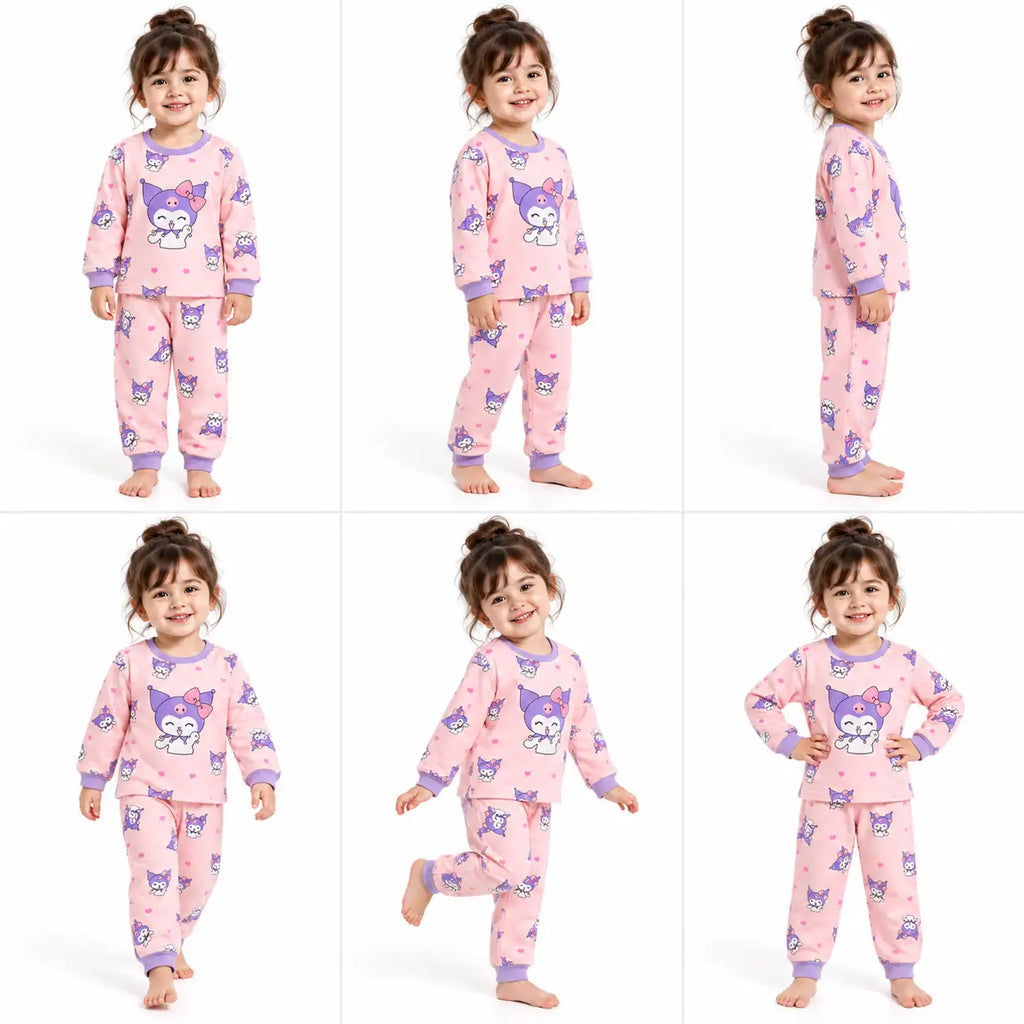 PINK KUROMI COZY NIGHT SET