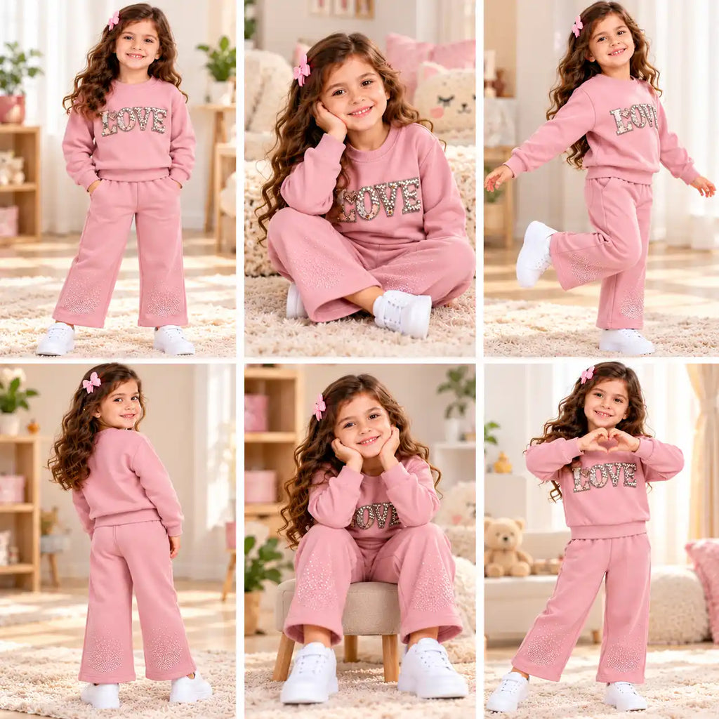 PINK SPARKLE GIRLS SET