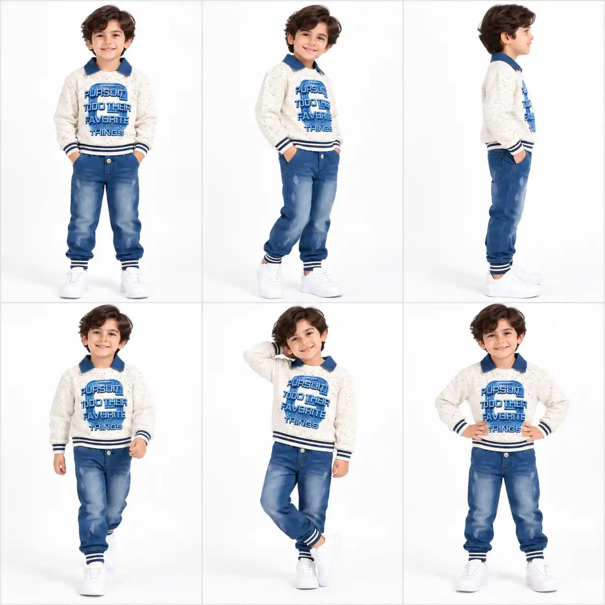 SMART BOYS DENIM SET