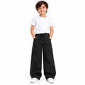 BLACK CARGO STYLE PANTS
