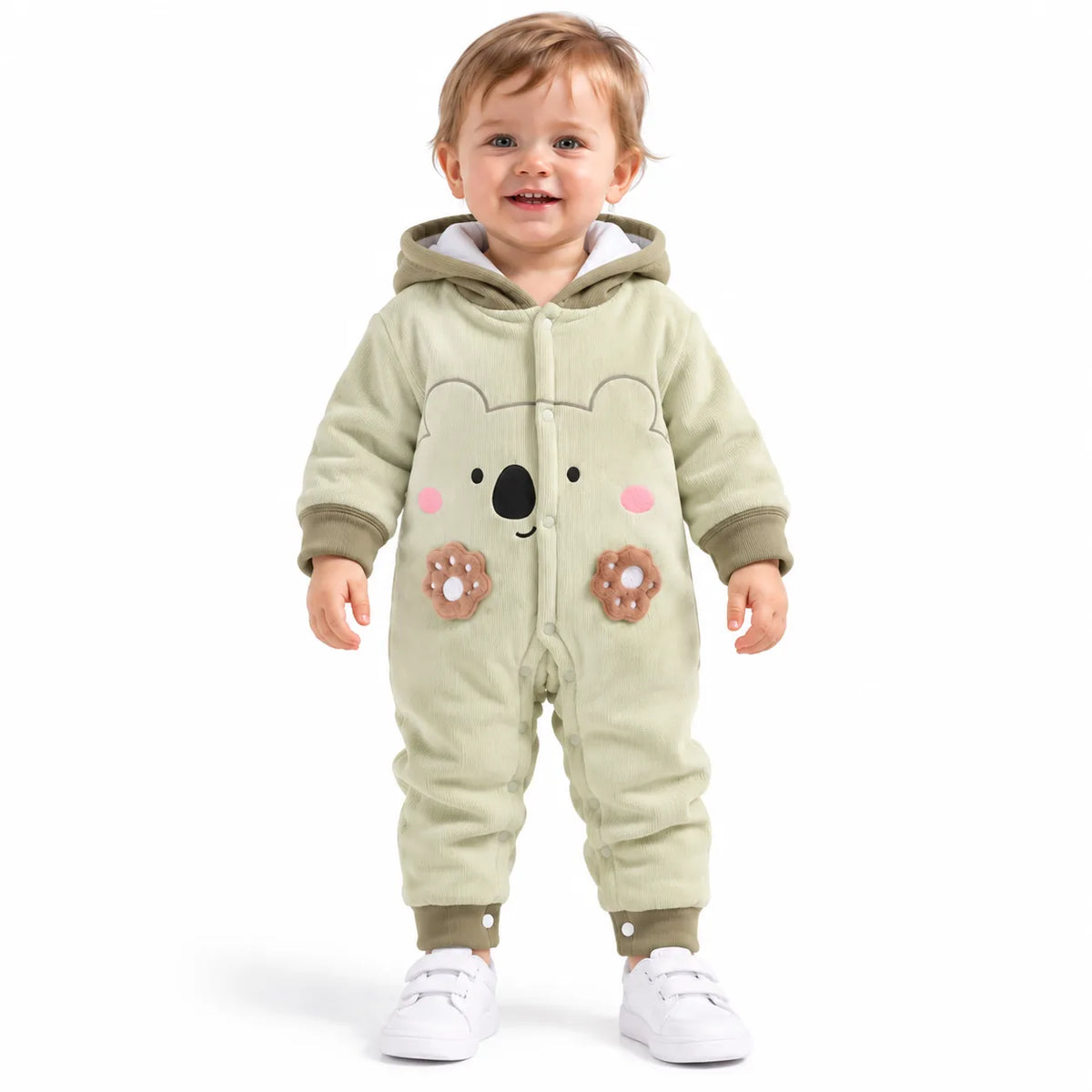 PREMIUM QUALITY TEDDY BEAR COZY ROMPER